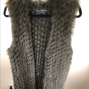 Linda Richards fur vest